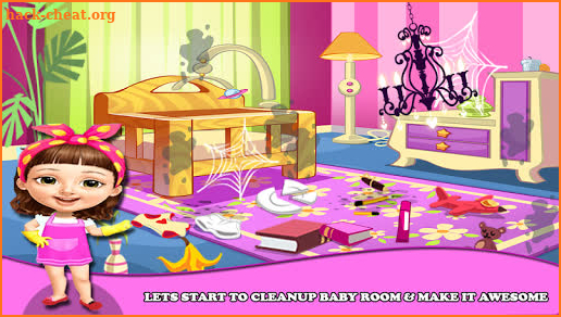Sweet Baby Girl Home Repair - Clean up MakeOver screenshot