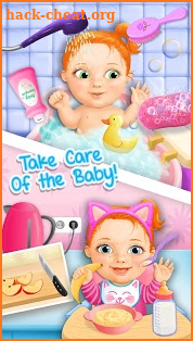 Sweet Baby Girl Newborn 2 - Little Sister's Care screenshot
