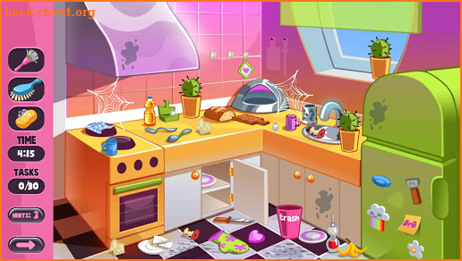 Sweet Baby House Cleaning Game screenshot
