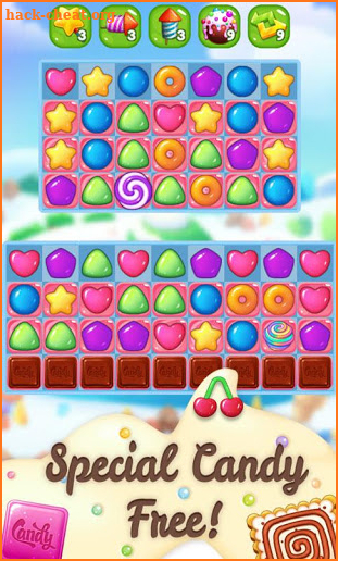 Sweet Candy Bomb - Match 3 Game & Free Puzzle Game screenshot