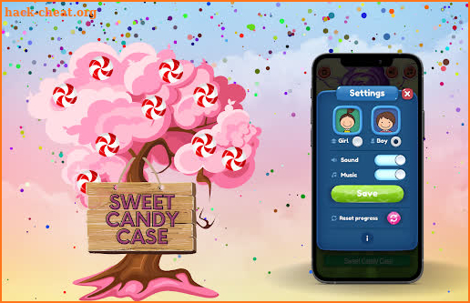 Sweet Candy Case - Pop the Candies! screenshot