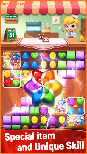 Sweet Candy POP : Match 3 Puzzle screenshot