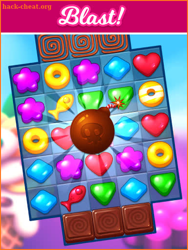 Sweet Candy Puzzle Mania - food cafe match 3 screenshot
