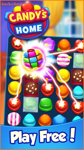 Sweet Candy's Home - colorful & happy puzzles screenshot