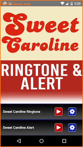 Sweet Caroline Ringtone & Alrt screenshot