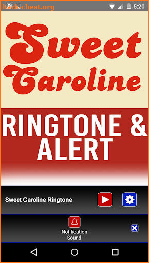 Sweet Caroline Ringtone & Alrt screenshot