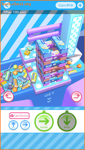 Sweet Claw Machine Game screenshot