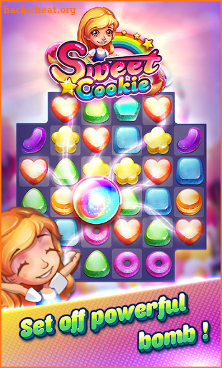 Sweet Cookie -2019 Puzzle Free Game screenshot