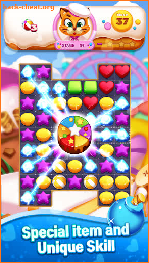 Sweet Cookie World : Match 3 Puzzle screenshot