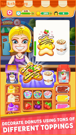 Sweet Donut Maker Bakery: Time Management Game screenshot