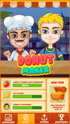 Sweet Donut Maker Bakery: Time Management Game screenshot