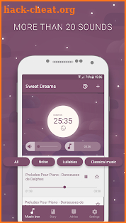 Sweet Dreams 🌙 Lullabies and ASMR sounds screenshot