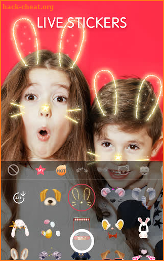 Sweet Face Cam - live filter,Selfie photo screenshot