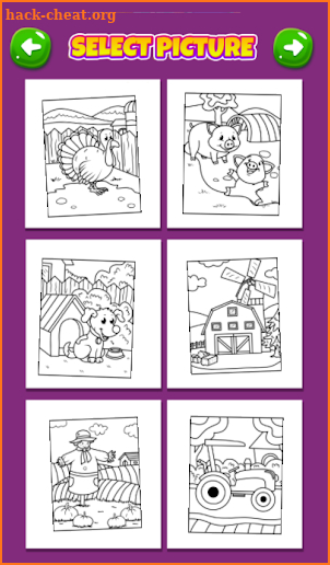 Sweet Farm Coloring Book - Education & Learning screenshot