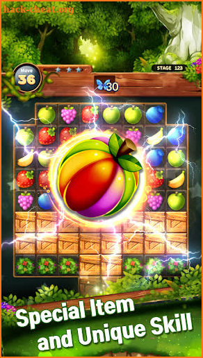 Sweet Fruit POP : Match 3 Puzzle screenshot
