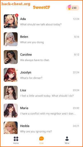 Sweet GF-Virtual Love Story screenshot