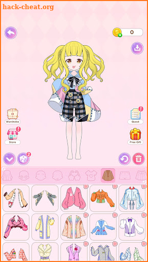 Sweet Girl: Doll Dress Up Game screenshot