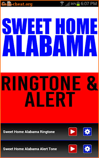 Sweet Home Alabama Ringtone screenshot