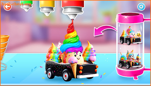 Sweet Ice Cream Maker Games screenshot