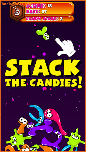 Sweet Invasion - Candy Stacker screenshot