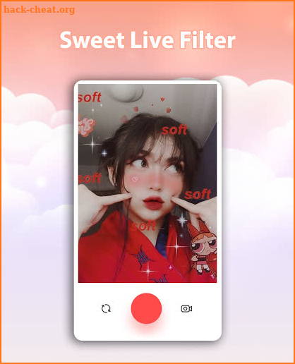 Sweet Live Filter Face Camera screenshot