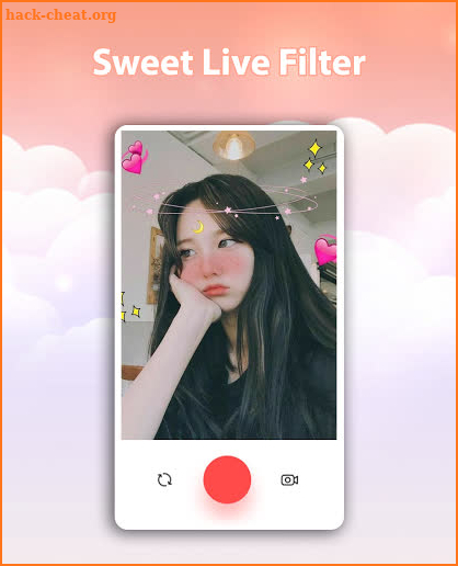 Sweet Live Filter Face Camera screenshot