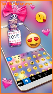Sweet Love Keyboard Theme screenshot