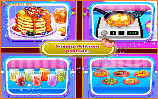 Sweet Pancake Maker - Breakfast Food Cooking Game screenshot