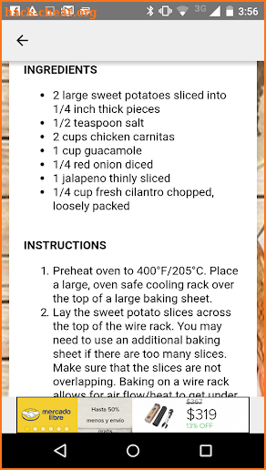Sweet Potato Recipes screenshot