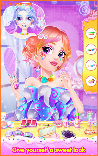 Sweet Princess Candy Makeup screenshot