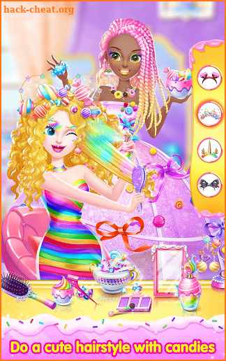 Sweet Princess Candy Makeup screenshot