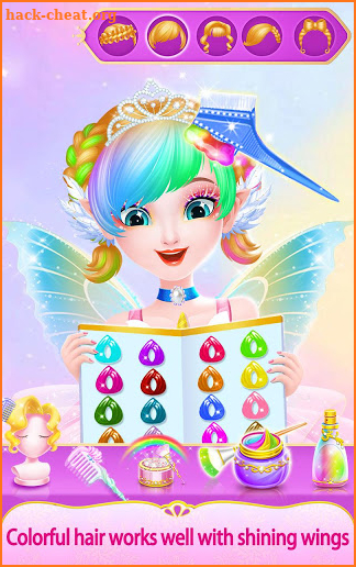 Sweet Princess Fantasy Hair Salon screenshot