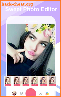 Sweet Selfie - Filtre Camera - Beauty Camera 2018 screenshot