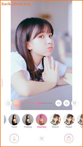 Sweet Selfie With AR Cheek Filter screenshot