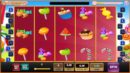 Sweet Slot Machine screenshot