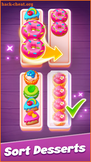 Sweet Sort: Color Sorting Game screenshot