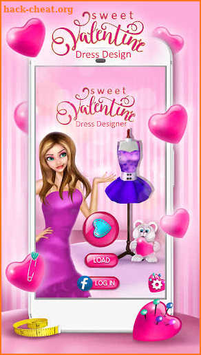 Sweet Valentine Dress Design screenshot