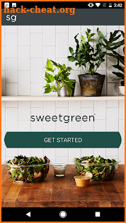 sweetgreen rewards screenshot