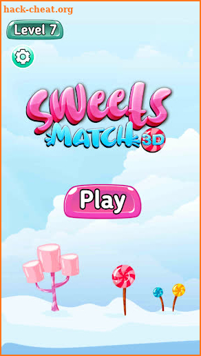 Sweets Match 3D screenshot