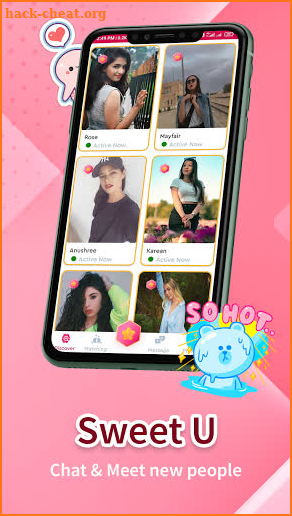 SweetU : Live Video Call - Girls Random Video Chat screenshot