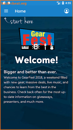 Sweetwater GearFest 2018 screenshot