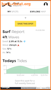 Swell Reports screenshot
