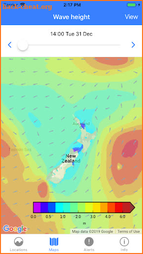 SwellMap Surf screenshot