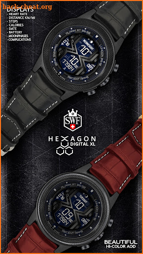 SWF Hexagon Digital XL Watch screenshot