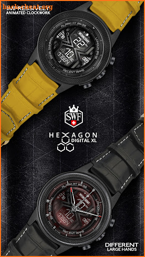 SWF Hexagon Digital XL Watch screenshot