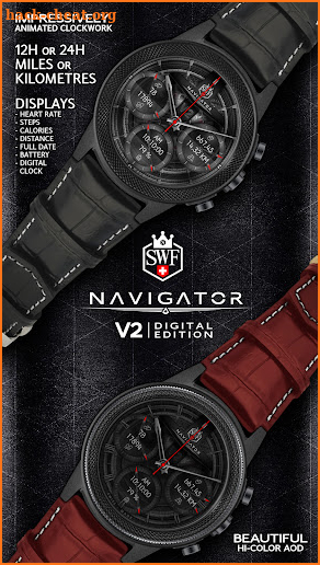 SWF Navigator Digital Watch Fa screenshot