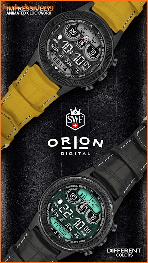 SWF Orion Digital Watch Face screenshot