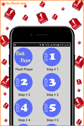 SWF Player - Flash Player for android - Guide app screenshot