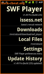 SWF Player Pro screenshot