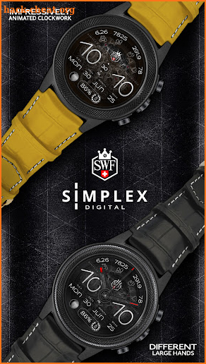 SWF Simplex Digital Watch Face screenshot